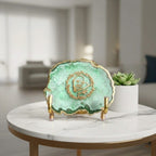 GURU JI - Blue Agate Metal Stand