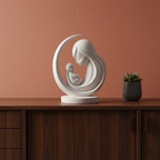 Mother Baby Moon Showpiece