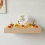 Marble Startng of Mool Mantra Showpiece With Metal Stand