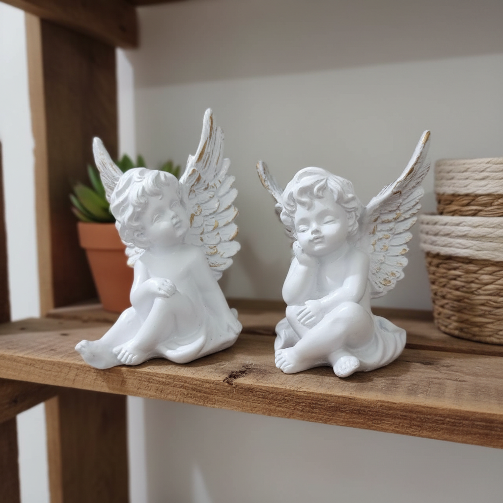 Twin Baby Angels Set of 2