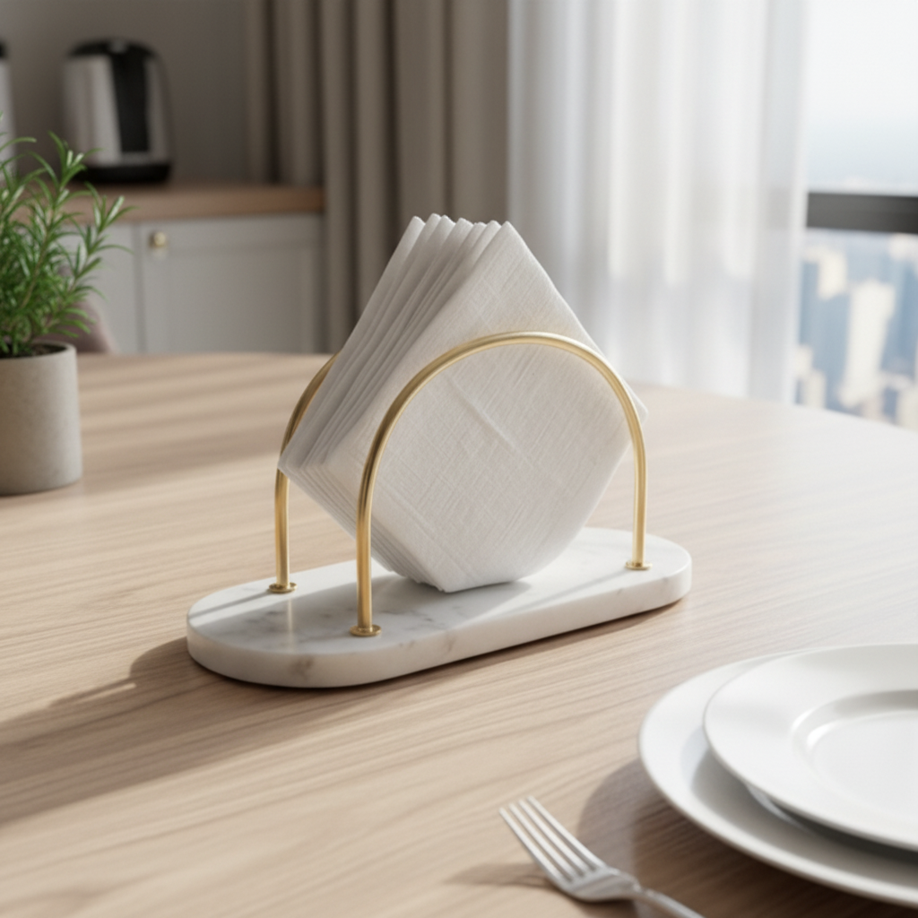 Marble Tissue Holder
