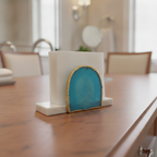 Agate Marble Tissue Holder