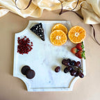Cross Marble Platter  (8 inch)