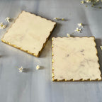 White Marble Square Coaster