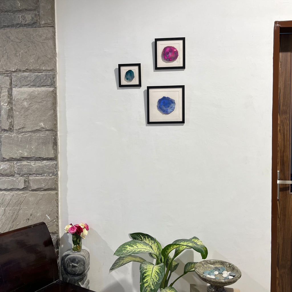 Agate Wall Hanging <br/>(Set of 3)