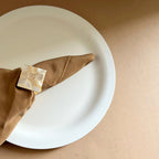 Heart Shape Mother of Pearl Napkin Rings set