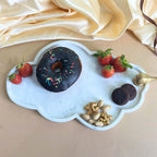 Hexagon  Marble Platter (12 inch)