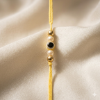Evil Eye Rakhi With Roli Chawal and Nariyal With Gift Box