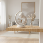 Mother Baby Moon Showpiece