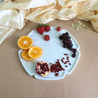 Cross Marble Platter  (8 inch)