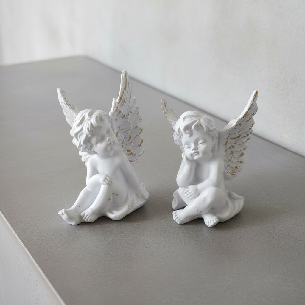 Twin Baby Angels Set of 2