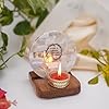 OM Tea Tea Light Holder Mother of Pearl with Wood