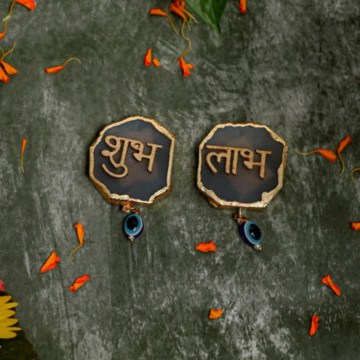 Natural Agate Shubh Labh