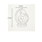 Mother Baby Moon Showpiece