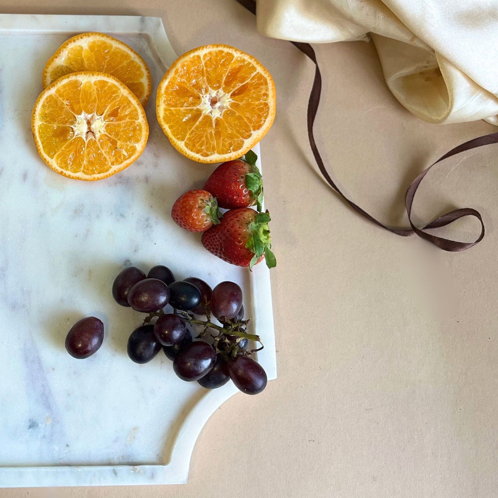 Octagon  Marble Platter (10 inch)