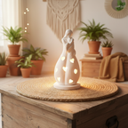 Mother Baby Tealight Showpiece