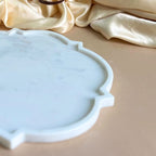 Floral  Marble Platter (12 inch)