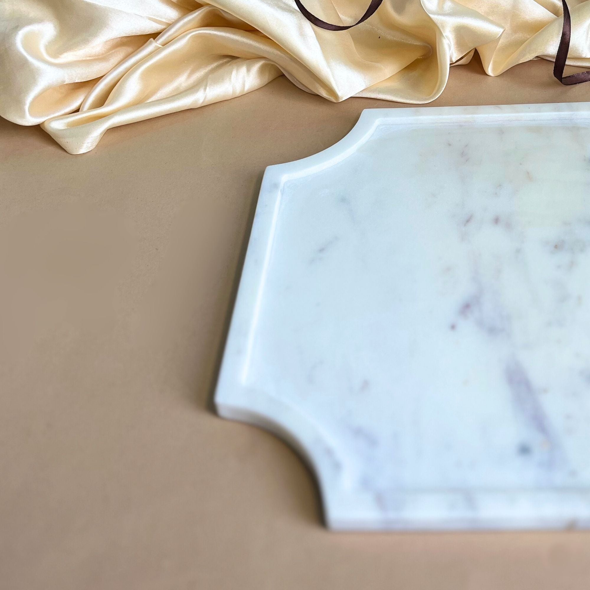 Octagon  Marble Platter (12 inch)