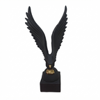 Black Eagle Showpiece – Decorative Bird Figurine for Home Décor, Living Room & Office
