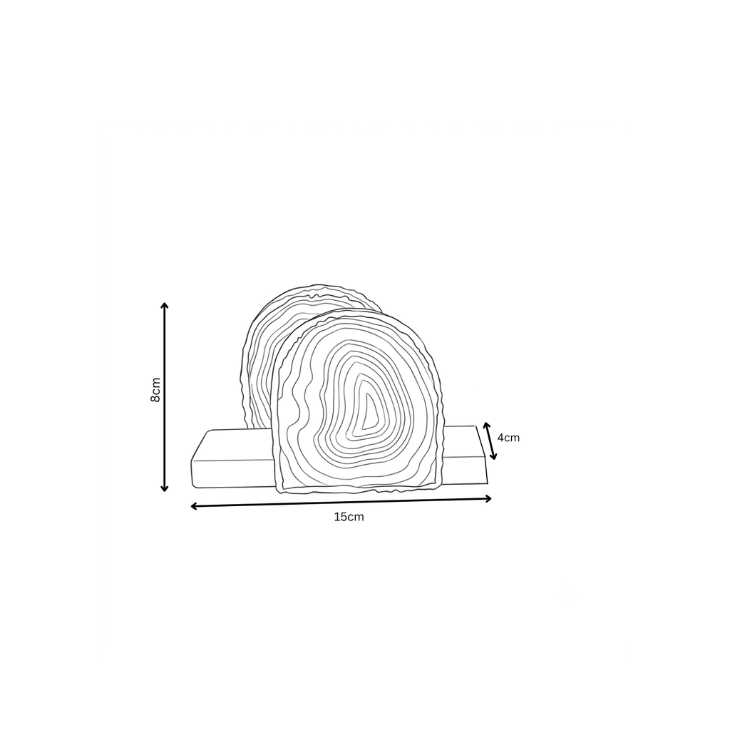 Agate Marble Tissue Holder
