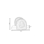 Agate Marble Tissue Holder