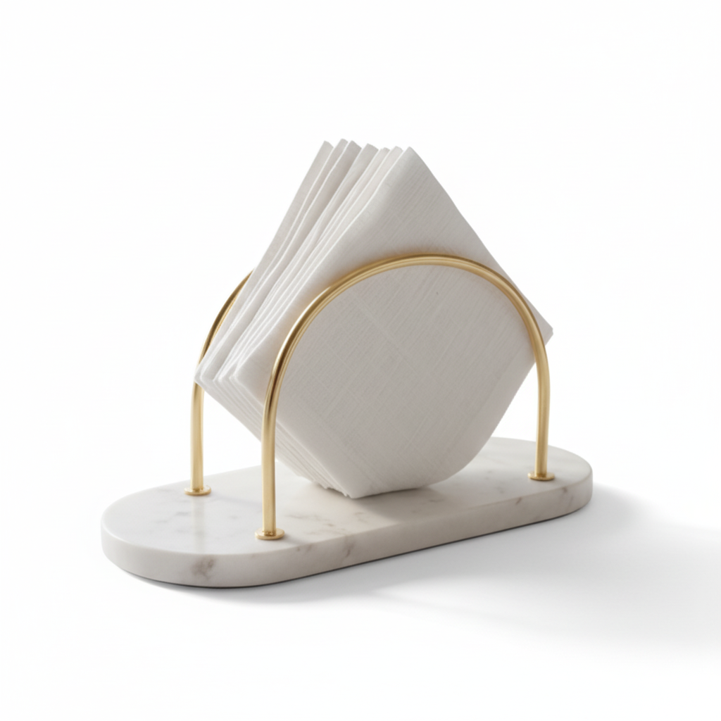 Marble Tissue Holder