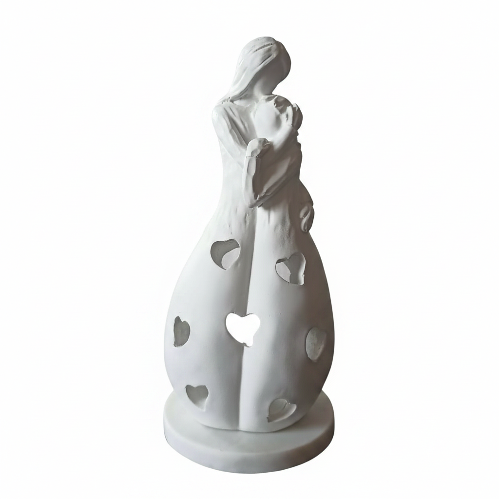 Mother Baby Tealight Showpiece