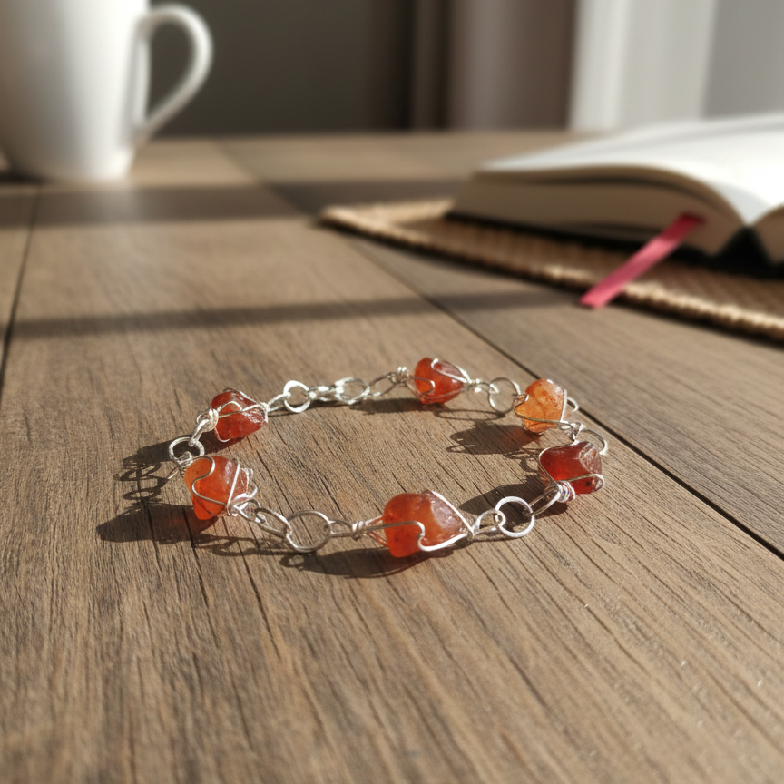 Smoky Quartz Brown Bracelet