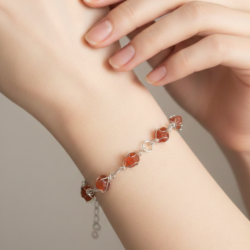 Smoky Quartz Brown Bracelet