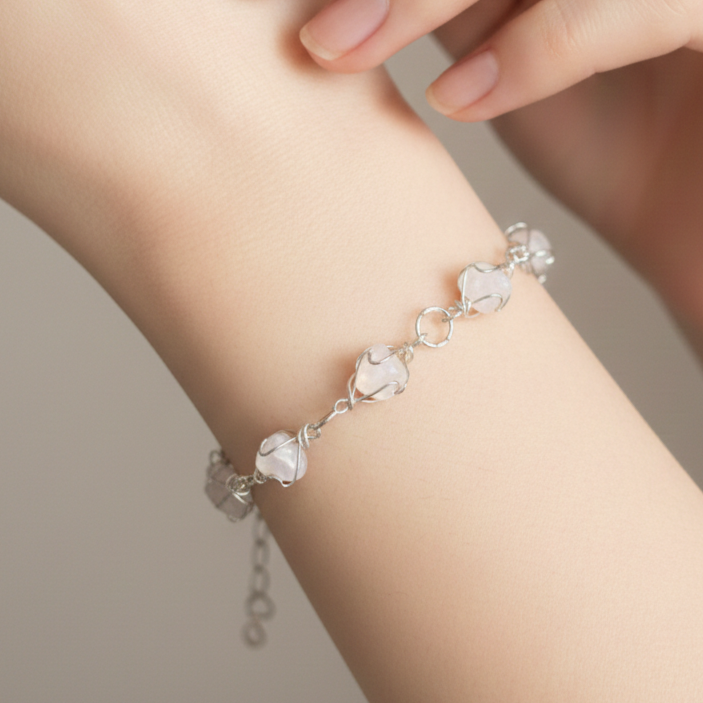Rose Quartz  Bracelet