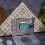 Metal Tissue Holder with Agate