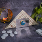 Metal Tissue Holder with Agate