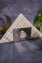 Metal Tissue Holder with Agate
