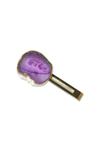 Pink Solar Agate Gold Plated Tie Pin