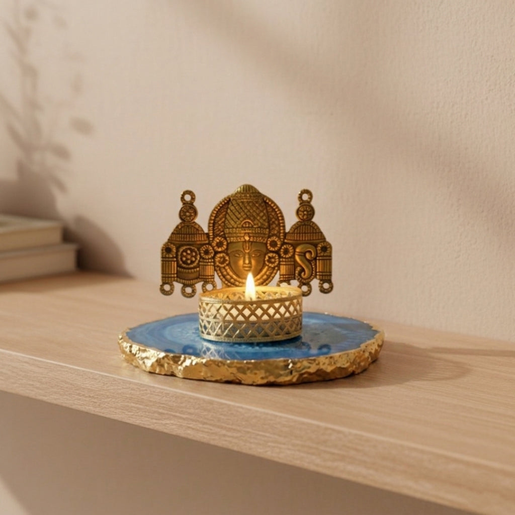 Agate Metal Vankateshwer Tealight