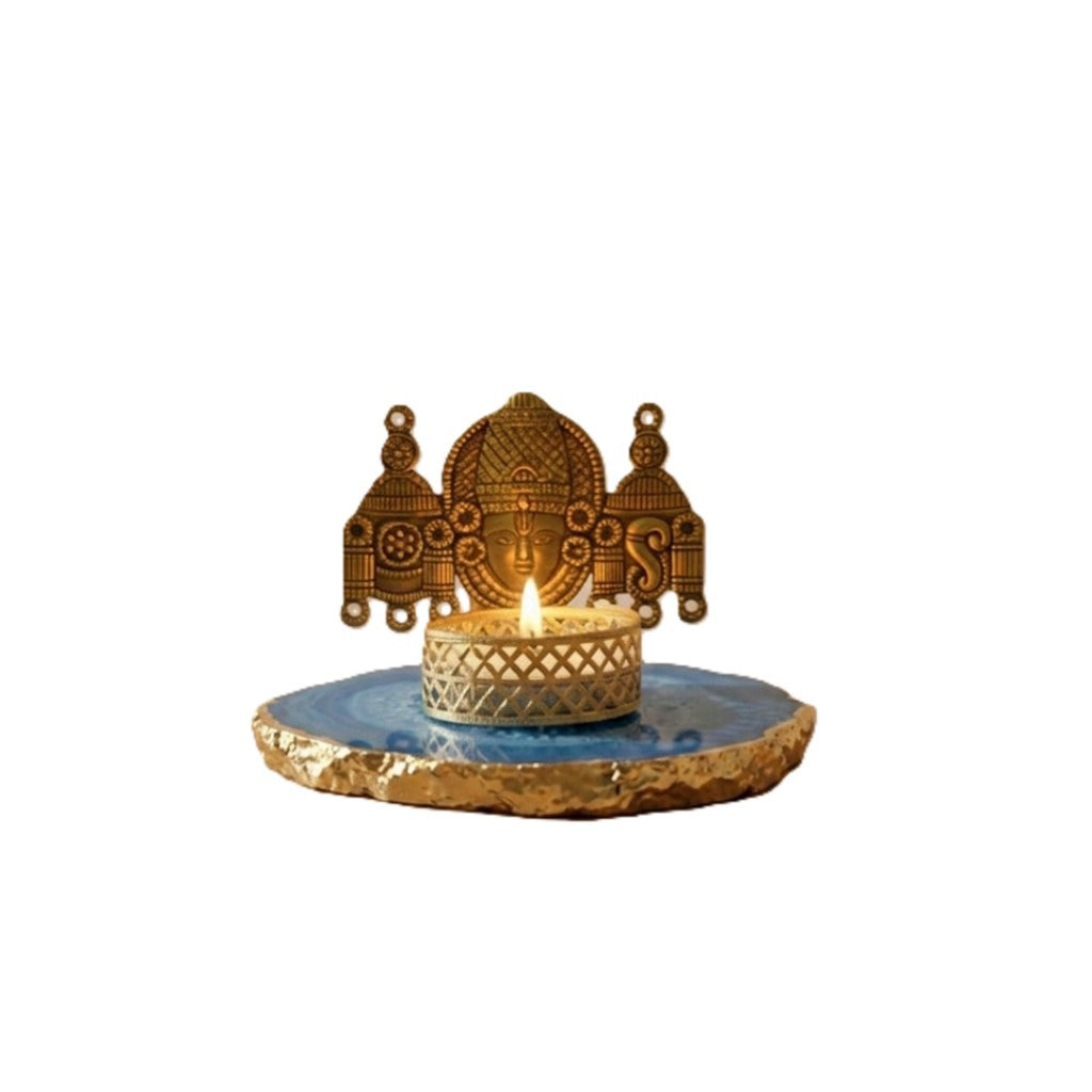 Agate Metal Vankateshwer Tealight