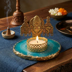 Agate Metal Vankateshwer Tealight