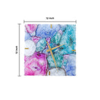 Agate Square Wall Clock