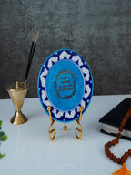 Ganesha Handcrafted Blue Pottery Showpiece