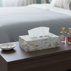 Mother Of Pearl Tissue Box Holder
