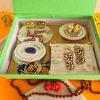MOP Pooja Platter , MOP Laxmi Charan, MDF Diya and MDF Door Hangings