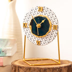 Black and White Desktop Clock(Round)