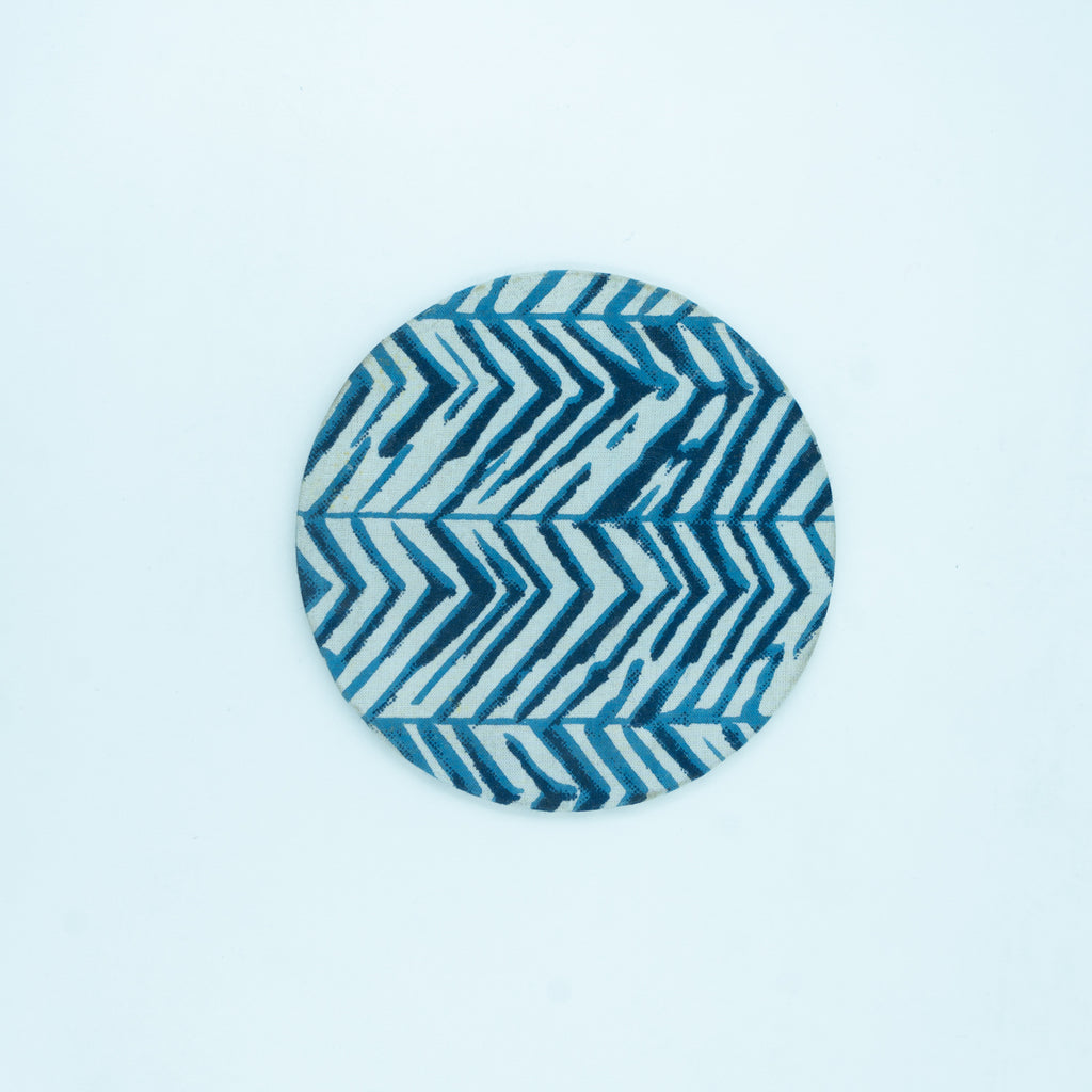 Blue Zebra Napkin Rings Set Of 6