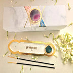 White Marble Shree Ganeshay Namah Agarbatti Stand