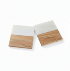 Marble Wooden You Are So Loved Square Coaster - set of 2