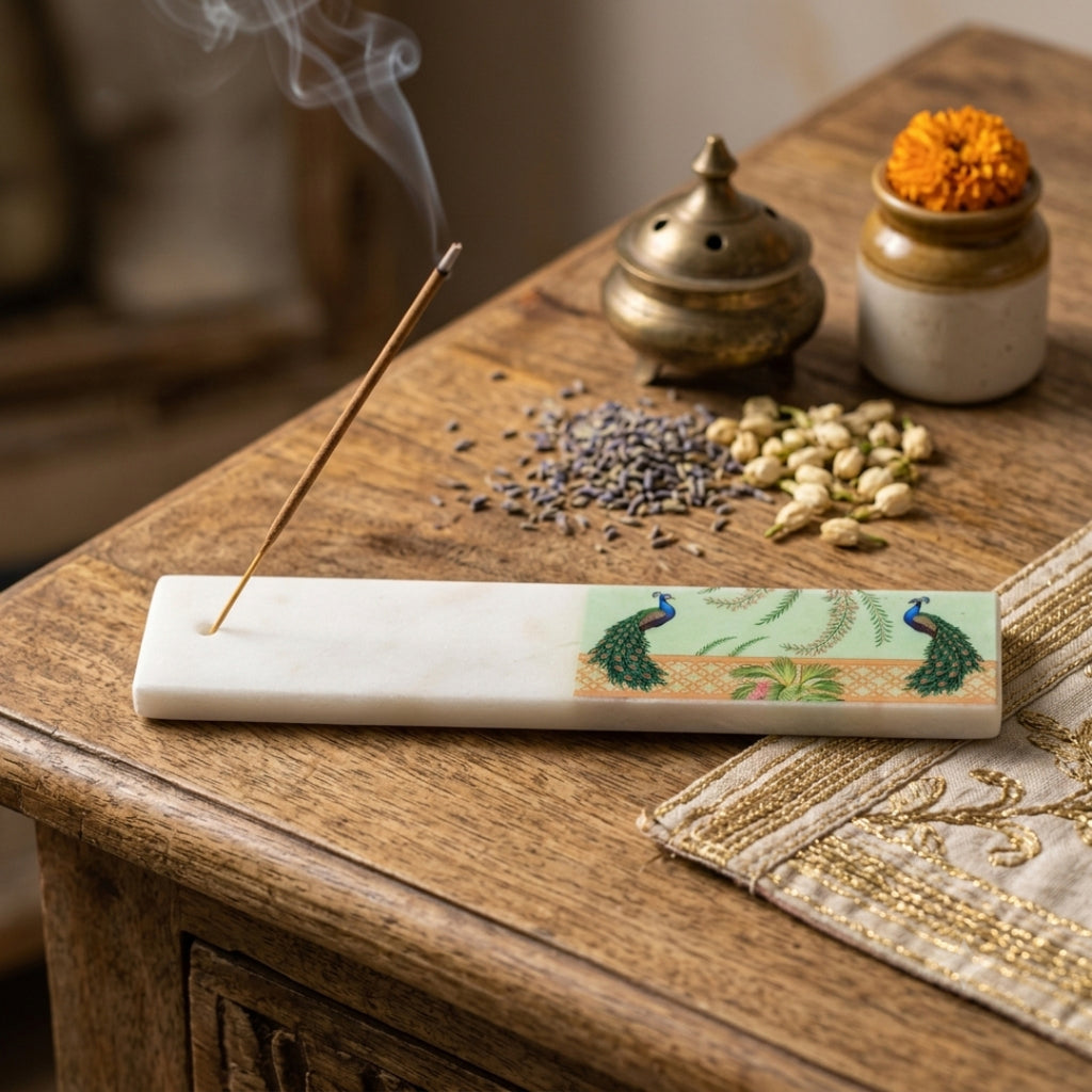 Marble Printed Agarbatti Stand