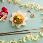 Marble Star Shape Incense Holder