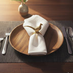 Decorative Bird Napkin Holder Metal (Gold Finish)