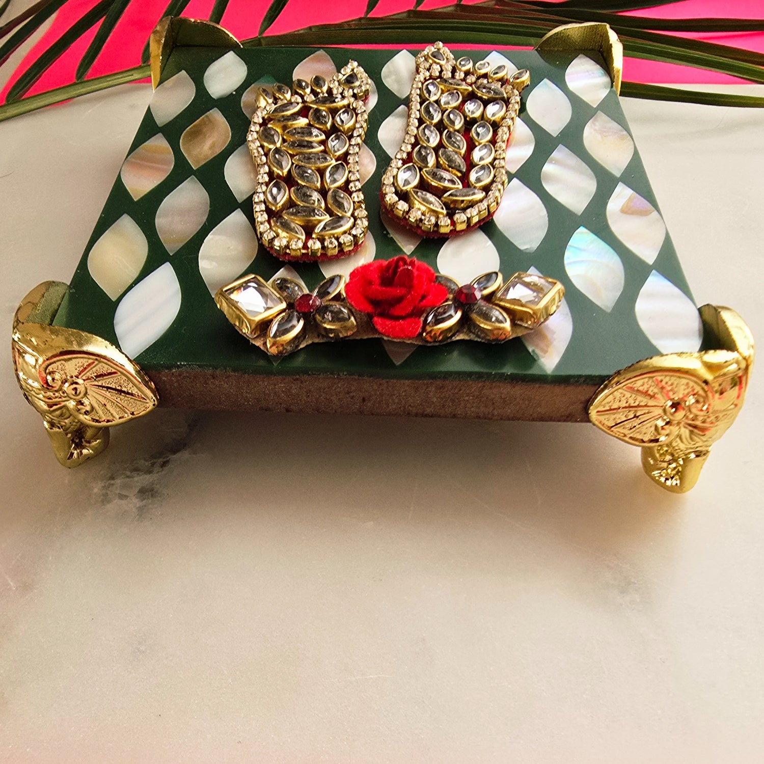 Green MOP Laxmi Charan Paduka