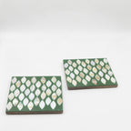 MOP Coasters Set of 2 Green